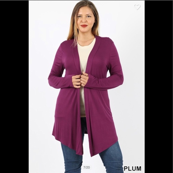Sweaters - 🍭 NWT Plum Cardigan
